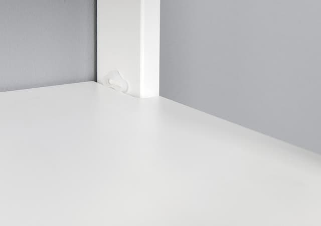 Regał ETIDE MDF biały mat 36x86x36 cm do postawienia