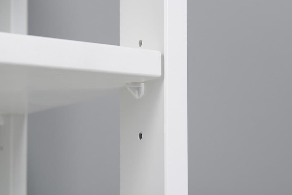 Regał ETIDE MDF biały mat 36x86x36 cm do postawienia