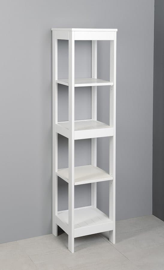 Regał wysoki ETIDE 36x152x36 cm biały mat MDF/laminat