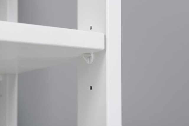 Regał wysoki ETIDE 36x152x36 cm biały mat MDF/laminat