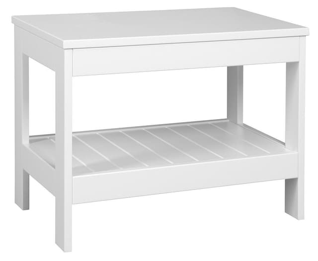 Regał niski ETIDE 61x45x36 cm biały mat MDF