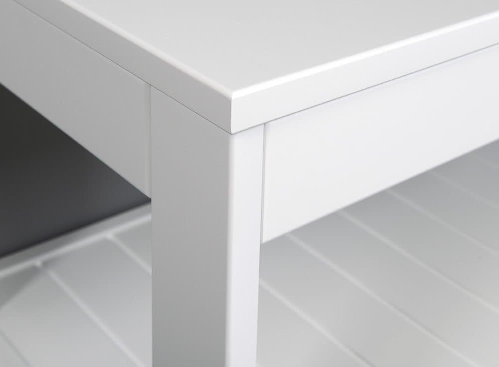 Regał niski ETIDE 61x45x36 cm biały mat MDF