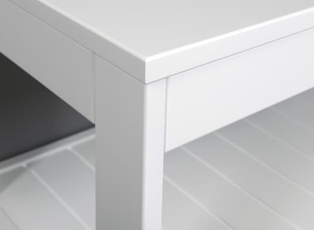 Regał niski ETIDE 61x45x36 cm biały mat MDF