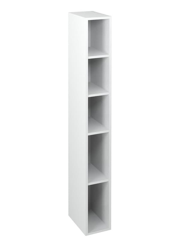 ESPACE słupek wysoki, otwarty z półkami, 20x172x32cm, biały