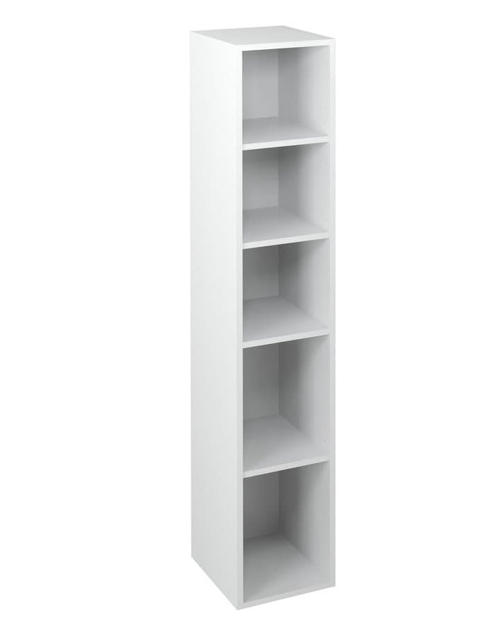 ESPACE słupek wysoki, otwarty z półkami, 30x172x32cm, biały