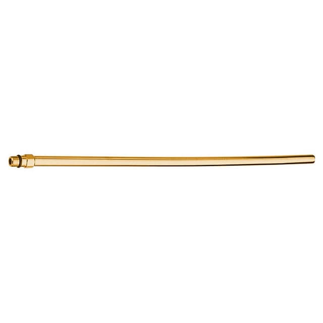 Łącznik, rurka z gwintem 10mm-M10x1, 30 cm, złoto