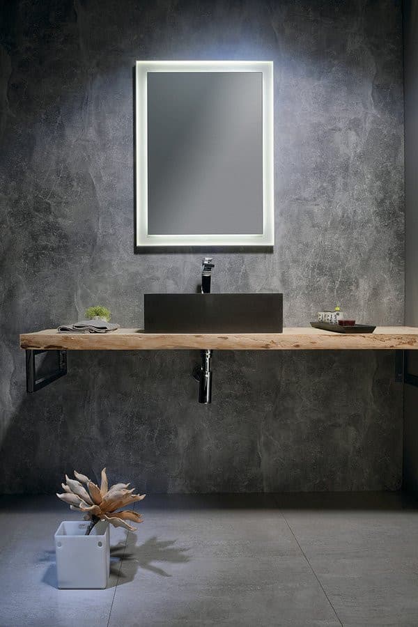 FLUT Lustro z podświetleniem LED 600x800mm, białe