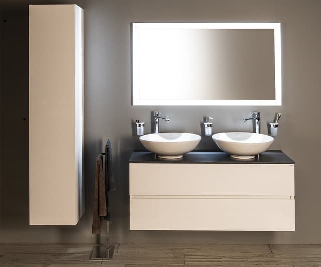 FLUT Lustro z podświetleniem LED 1200x700mm, białe