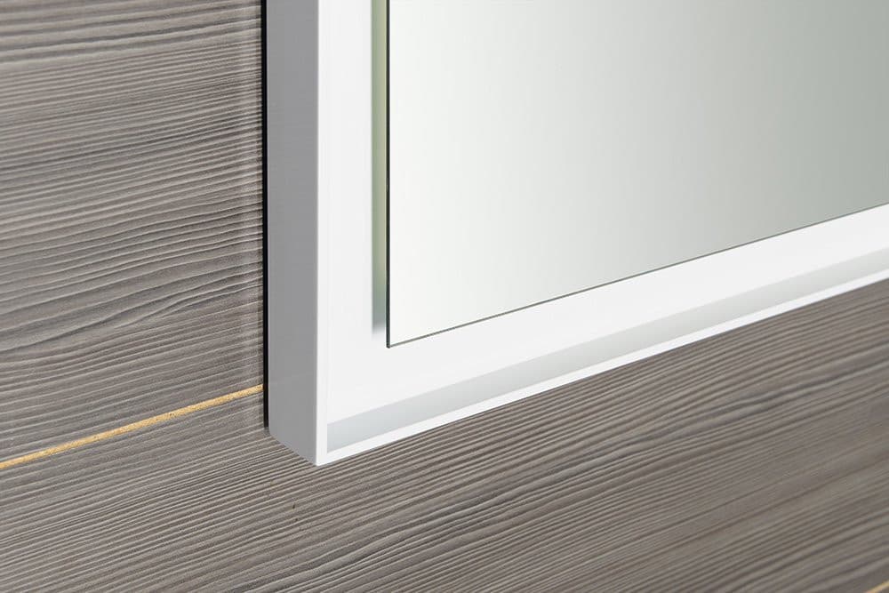 FLUT Lustro z podświetleniem LED 1200x700mm, białe