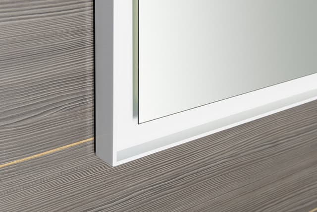 FLUT Lustro z podświetleniem LED 1200x700mm, białe