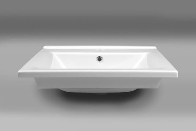 ZUNO 55 umywalka meblowa prostokątna 55x45 cm, biała