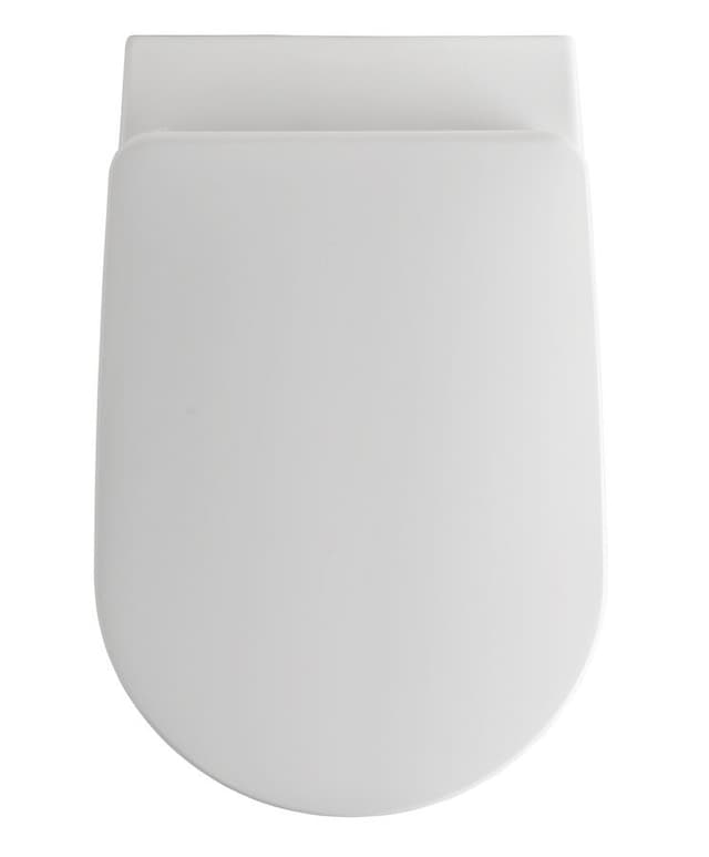 NOLITA deska WC SLIM z systemem Soft Close, biała