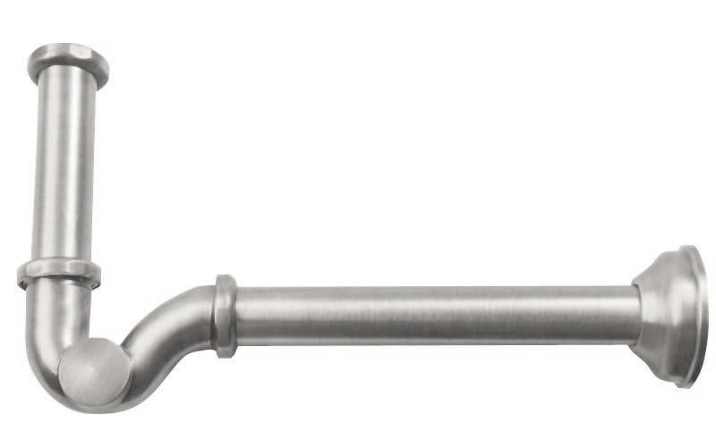 Syfon bidetowy 5/4" z odpływem 32mm, nikiel szczotkowany