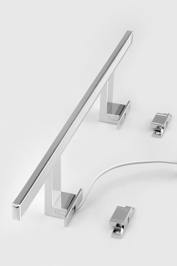 Oświetlenie LED SERAPA, 9W, 230V, 600x40x100mm, aluminium, chrom