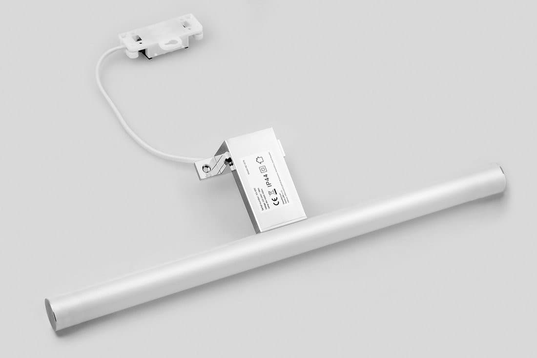 KRONAS oświetlenie LED 6W, 230V, 400x40x100mm, plastik, chrom