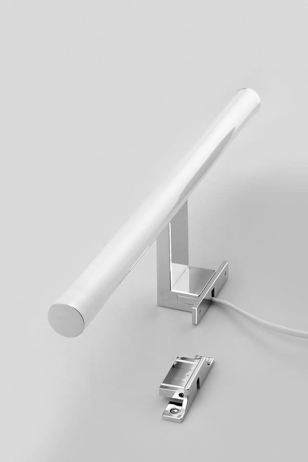 KRONAS oświetlenie LED 6W, 230V, 400x40x100mm, plastik, chrom