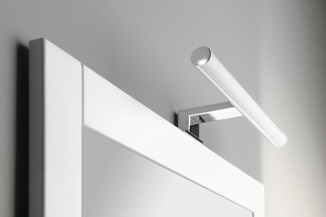 KRONAS oświetlenie LED 6W, 230V, 400x40x100mm, plastik, chrom