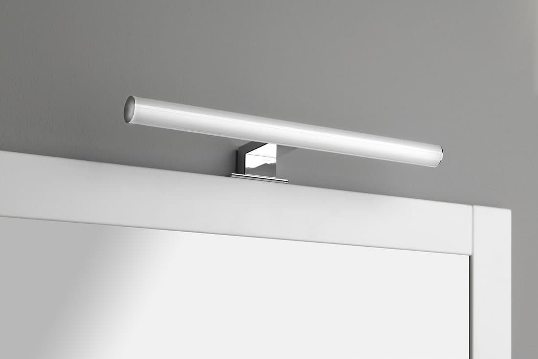 KRONAS oświetlenie LED 6W, 230V, 400x40x100mm, plastik, chrom