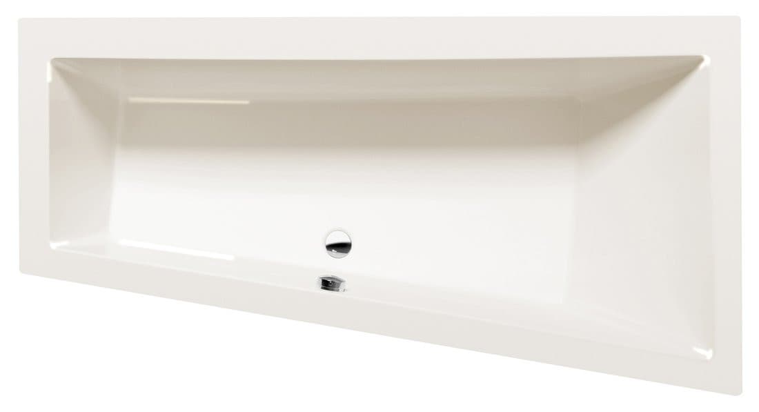ANDRA R wanna asymetryczna 160x90x45 cm, beżowa