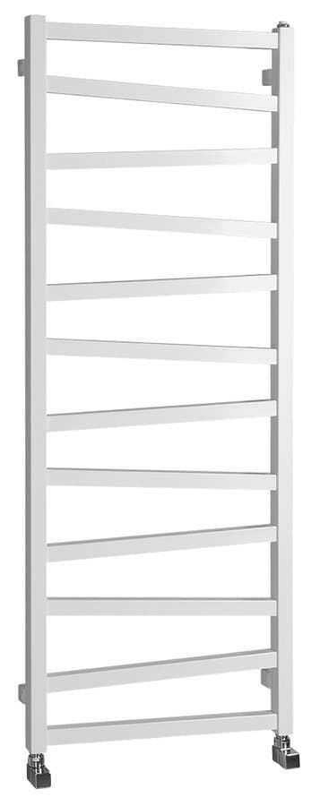 ZIG grzejnik 500x1334 mm, biały stalowy o designie nowoczesnym