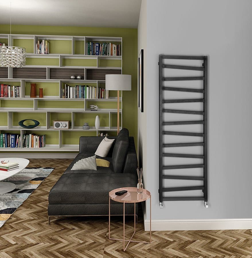ZIG grzejnik antracytowy 500x1572 mm, designowy