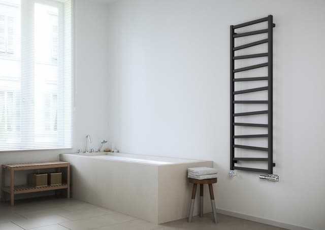 ZIG grzejnik antracytowy 500x1572 mm, designowy