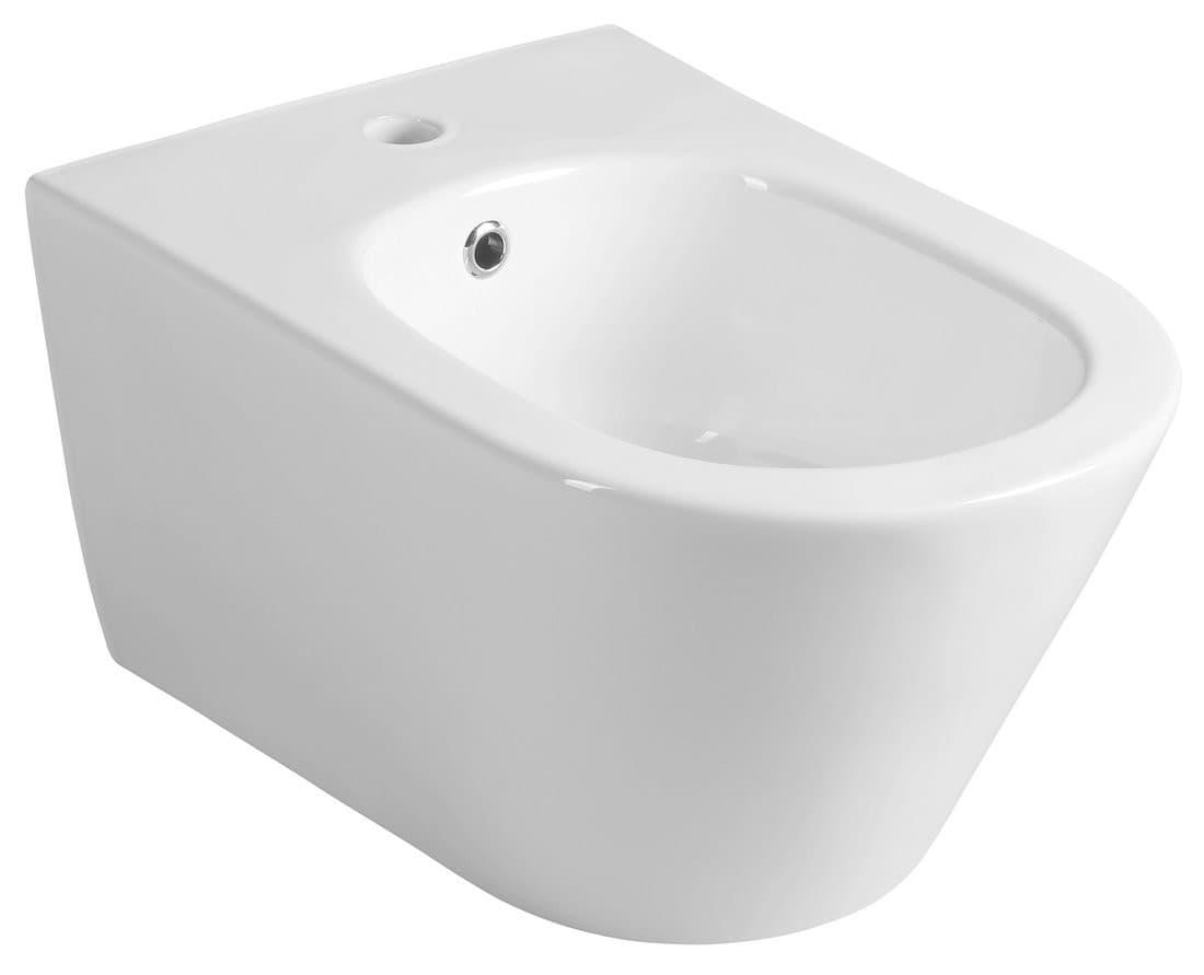 AVVA wiszący bidet 35,5x53 cm, klasyczny biały
