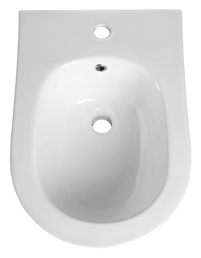 AVVA wiszący bidet 35,5x53 cm, klasyczny biały