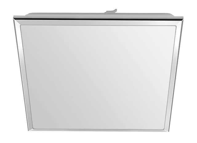 SILVER lampa sufitowa LED 28x28cm, 10W, 230V, zimny biały, chrom