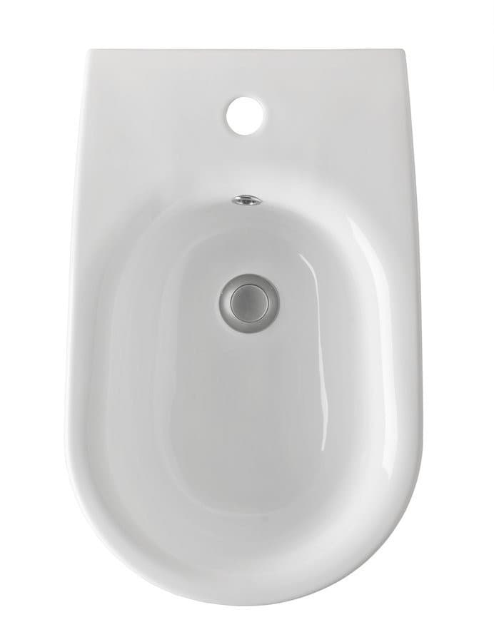 NOLITA bidet wiszący, ceramiczny 35x55 cm, biały