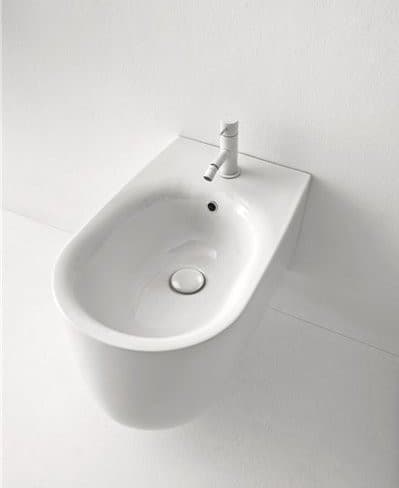 NOLITA bidet wiszący, ceramiczny 35x55 cm, biały