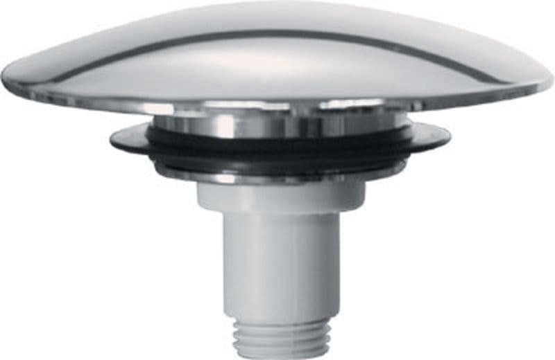 Korek Click Clack 72mm plastikowy chromowany do umywalek i wanien