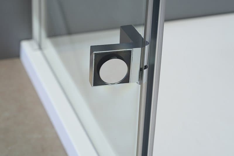 FORTIS drzwi prysznicowe do wnęki 3-częściowe 1300 mm, szkło czyste, lewe