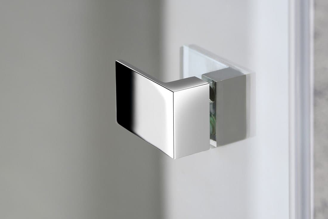 FORTIS 3-częściowe drzwi do wnęki 1500 mm, szkło czyste lewe