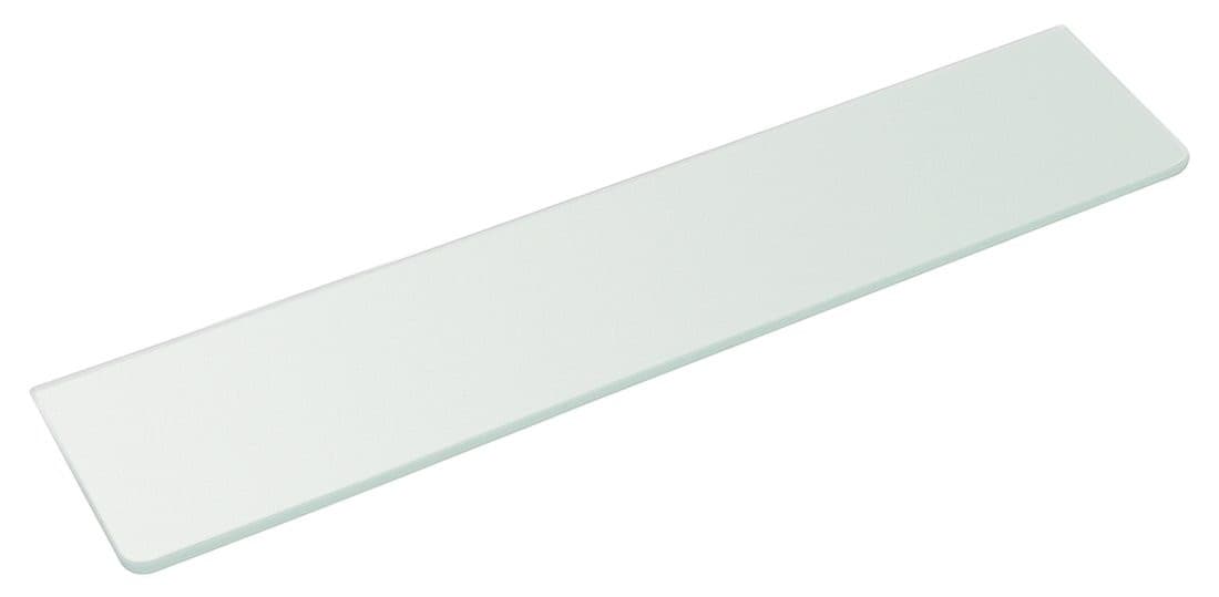 Półka szklana mleczna 700x100x8mm