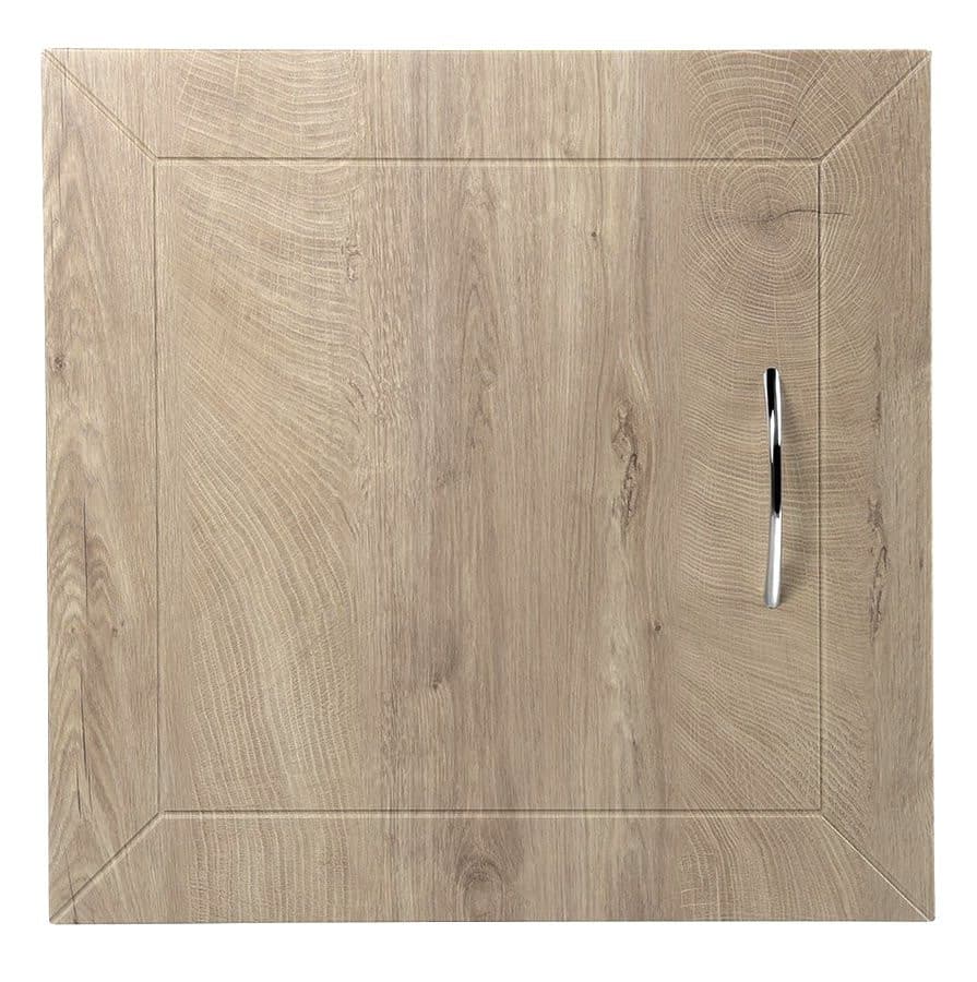 Drzwiczki rewizyjne 60x60 cm, MDF brązowe Platin