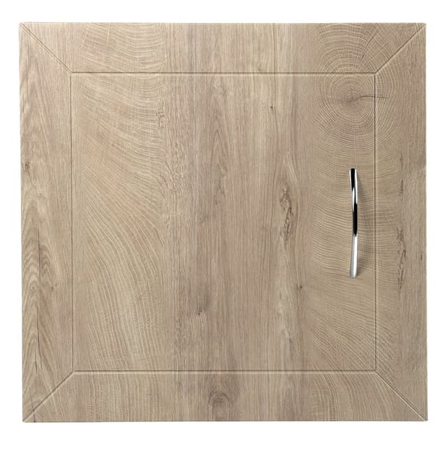 Drzwiczki rewizyjne 60x60 cm, MDF brązowe Platin