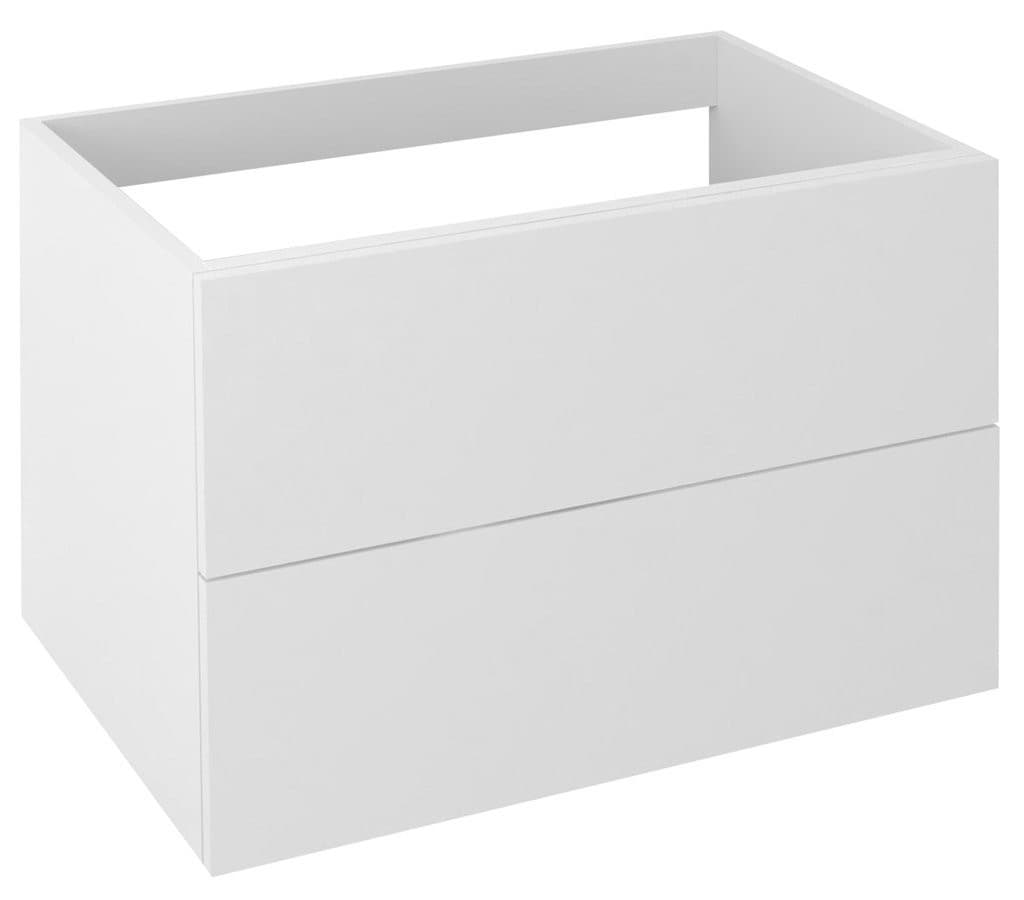 TREOS szafka umywalkowa 75x53x50,5 cm, biały mat
