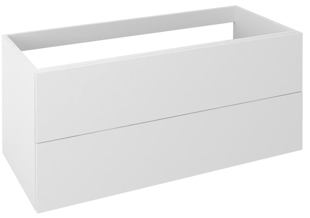 TREOS szafka umywalkowa 110x53x50,5cm, matowa biała