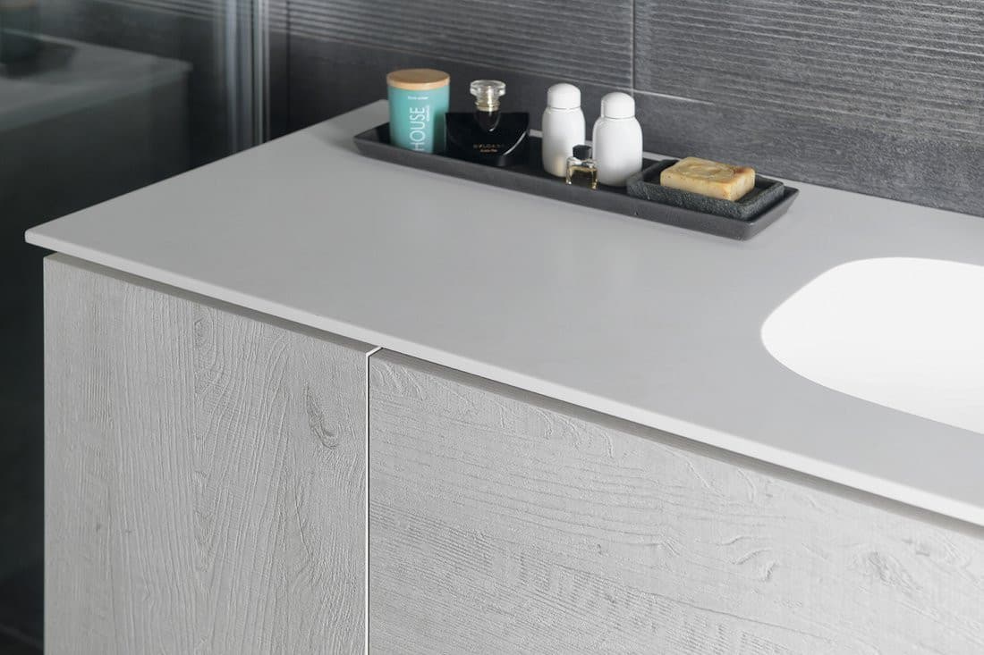 TREOS szafka umywalkowa 110x53x50,5 cm, dąb polar