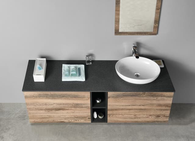 TREOS szafka z szufladami 110x53x50,5 cm, dąb Polar