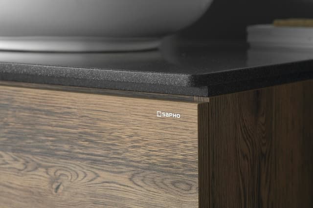TREOS szafka z szufladami 110x53x50,5 cm, dąb Polar