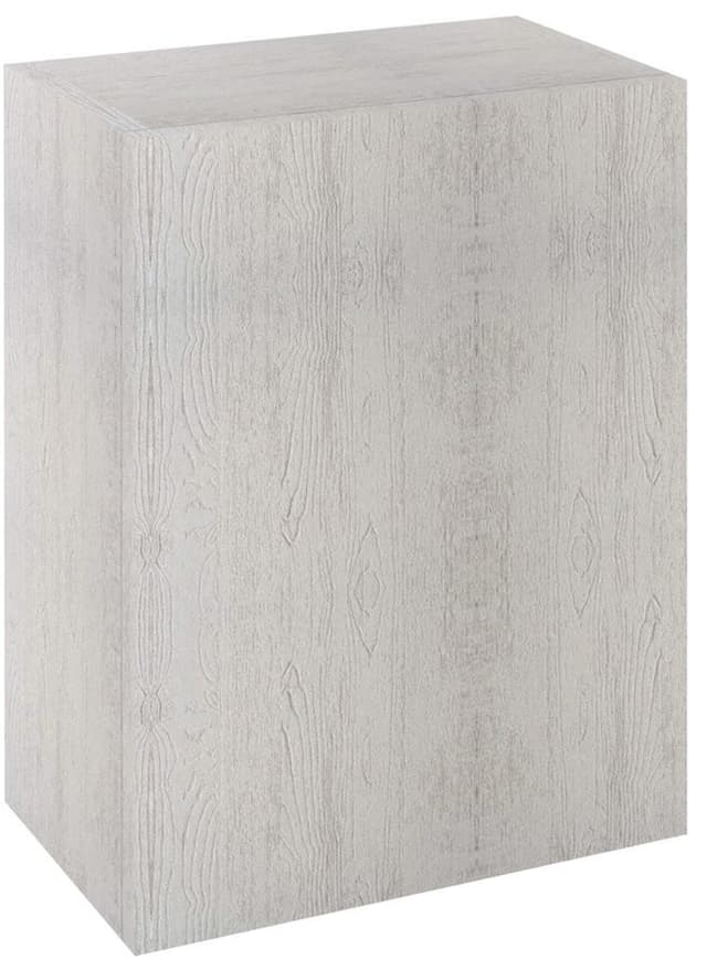 TREOS wisząca szafka górna 35x50x22 cm, uniwersalne otwieranie, dąb Polar