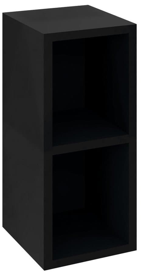 TREOS wisząca szafka górna 20x50x22cm, czarny mat