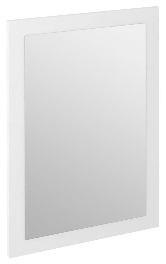 TREOS lustro w ramie prostokątne 750x500mm, biały mat