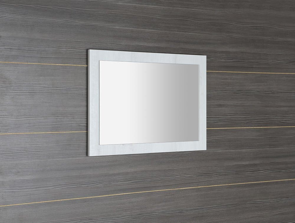 TREOS lustro w ramie prostokątne 750x500mm, dąb Polar