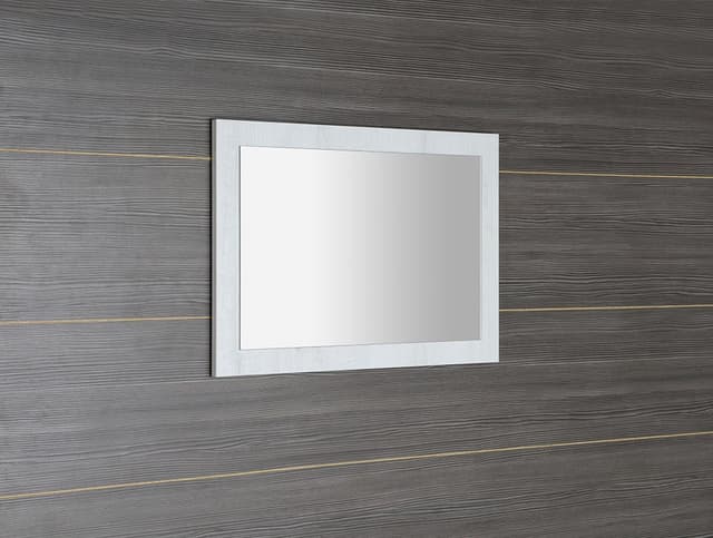 TREOS lustro w ramie prostokątne 750x500mm, dąb Polar