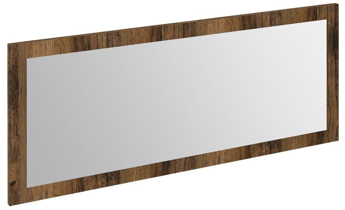 TREOS lustro w ramie prostokątne 1100x500mm, dekor dąb Collingwood