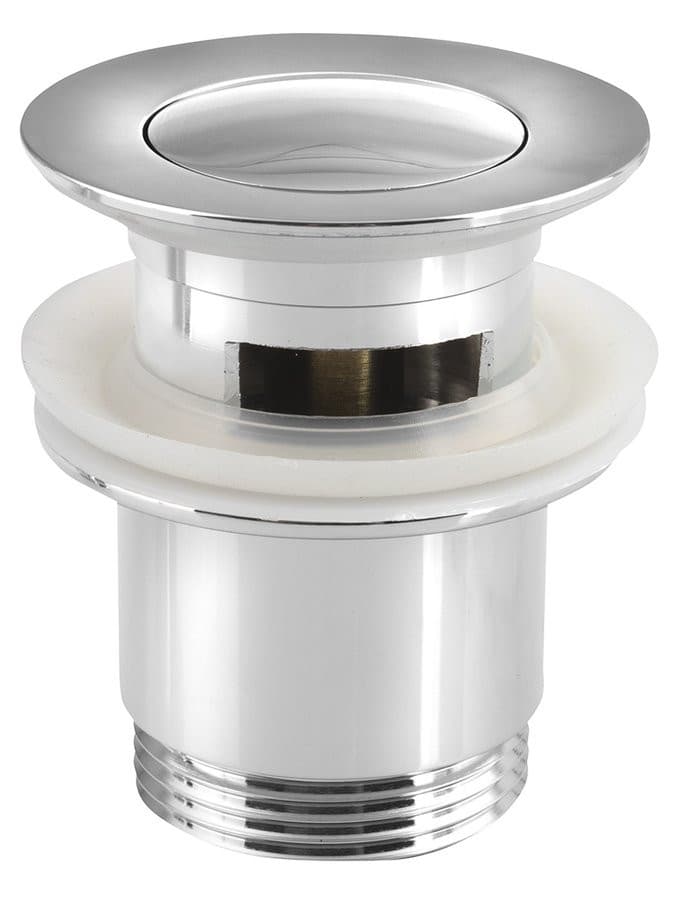 Odpływ umywalkowy 5/4", chromowany korek Klik-Klak do umywalki 30-45mm
