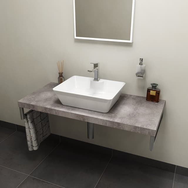 AVICE blat 100x50 cm w dekorze Cementowym